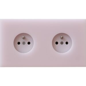 Edge Double Design Socket - Edge Dubbel Design Stopcontact